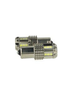 Lampada Led BA15S 1156 P21W 12V 45W Canbus Luci Diurne Audi Q7 A3 A6 Fiat 500X Renault Megane 3 2