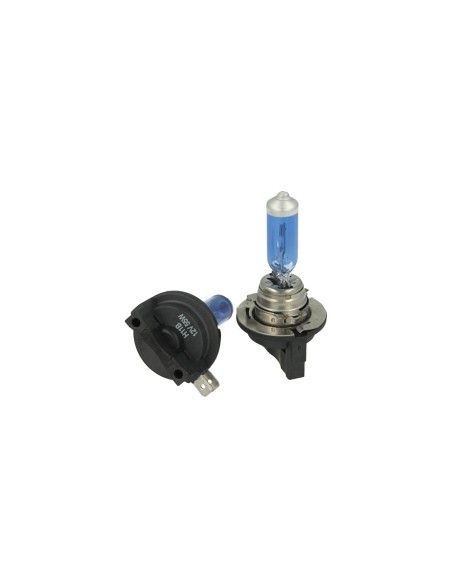 Lampada H11B 12V 55W PGJY19-2 Super White Con Effetto Xenon Bianco Sostituzione Osram OA6424