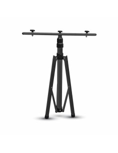 Tripiedi Treppiede Tripod Portafari Multiuso Per 2 Fari Proiettori Uso Cantiere Officina Colore Nera Max 160cm SKU-9546 2
