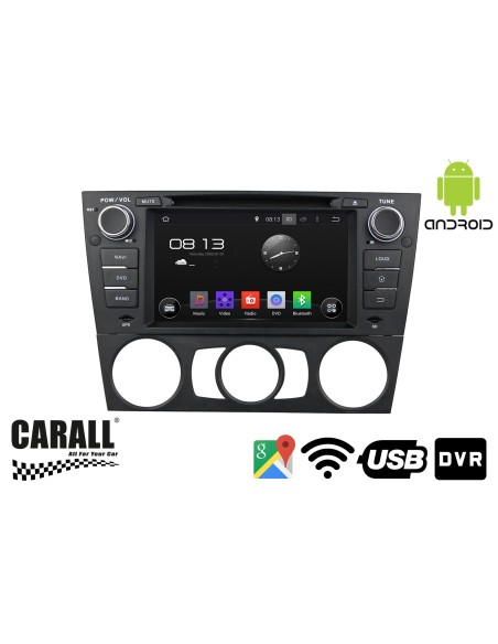 Autoradio Android 8,0 BMW E90 GPS DVD USB SD WI-FI Bluetooth Navigatore