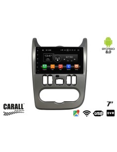 Autoradio Android 8,0 Dacia Sandero GPS DVD USB SD WI-FI Bluetooth Navigatore