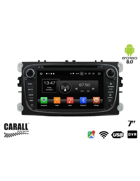 Autoradio Android 8,0 Ford Mondeo GPS DVD USB SD WI-FI Bluetooth Navigatore