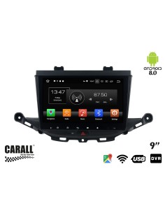Autoradio Android 8,0 Opel Astra K GPS DVD USB SD WI-FI Bluetooth Navigatore