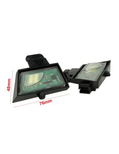 Kit Luci Led Di Cortesia Sotto Specchietto Retrovisore Per VW Golf 7 12V 2W