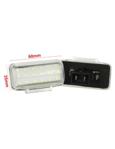 Kit Luci Targa Led Cadillac ATS ATS-L 12V 3W Canbus No Errore CE E9