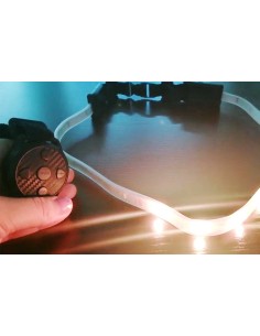 Striscia Led RGB Forma Cintura Con Telecomando Ricaricabile Segnale Frecce Flash Strobo Per Avviso Sicurezza Nella Notte A Bicic 2