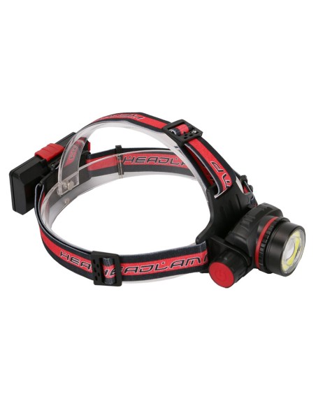 Torcia da Testa LED Ricaricabile Snodabile Zoomabile Lampada Frontale Impermeabile Tattico Campeggio Sport