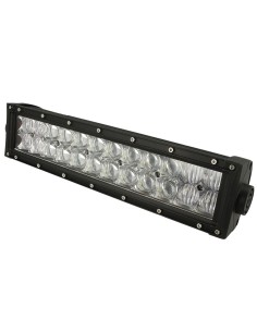 Barra Led 72W 341mm 9V-60V Doppia Fila 24X3W Lente Combo IP67 Per Fuoristrada Jeep SUV Camper 2