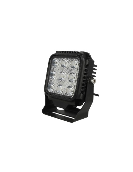 Faro Led Fanale Quadrato Spot 45W Beam 12V 24V 36V 48V 60V 9X5W Cree XTE Nuovo Design