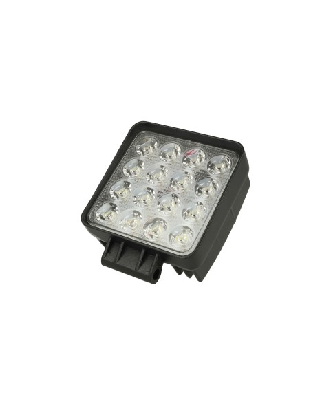 Faro Led Supplementare Profondita 12V 24V 36V 48V 60V 48W Quadrato Super Luminoso Angolo Stretto