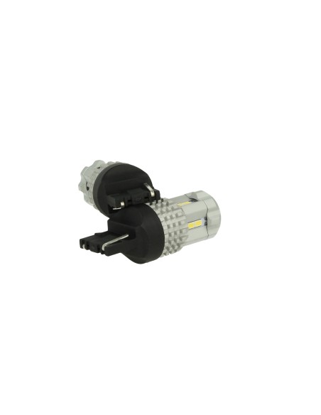 Lampada Led T20 7440 W21W 12 Smd 3020 Bianco Super Luminoso Luce Diurne Lancia Ypsilon Iveco Daily VW Touran Audi Q3