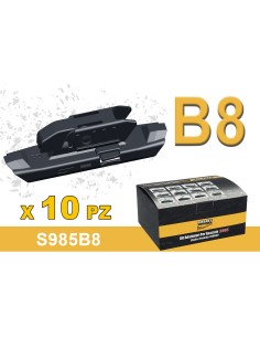 Kit 10 Attacchi B8 Per Spazzole Tergicristallo Carall S985 Flat e T191 Ibrida Dacia Dokker Lodgy Duster