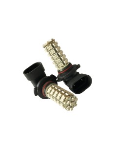 Coppia 2 Lampade Led HB3 9005 HB4 9006 Con 68 Smd 3528 Colore Verde 12V 2W Per Fendinebbia