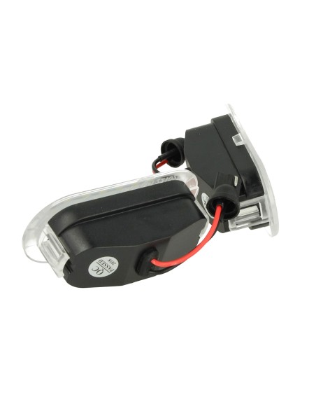 Kit Luci Portiere A Led Per VW Golf 4 Bora Jetta Beetle Polo Sharan Touran Skoda Octavia Seat Alhambra Leon Toledo Bianco 12V 3W