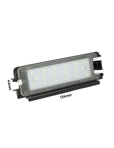 Kit Luci Targa Led Dacia Sandero II Dopo 2012 12V 3W Bianco Canbus