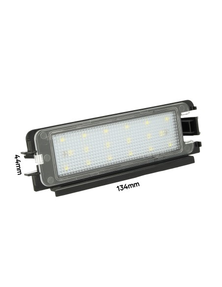 Kit Luci Targa Led Dacia Sandero II Dopo 2012 12V 3W Bianco Canbus