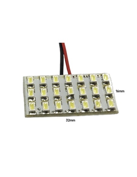Pannello Plafoniera Lampada Led 12V Con 21 Smd 3014 Bianco Freddo Per Luci Abitacolo Cassone Furgone Camper