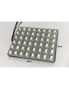 Pannello Plafoniera Lampada Led 12V Con 48 Led F5 Flux Colore Verde Per Luci Abitacolo Cassone Furgone Camper 2