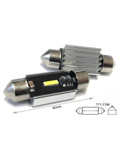Lampadina Led Siluro Canbus Pro 42mm 1 Smd 1860 Da 5W No Errore 12V No Polarita Super Luminoso