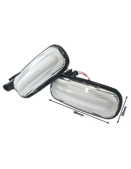 Kit Freccia Laterale a Led Side Marker Per Land Rover Defender Freelander Discovery OEM XGB000030 XGB100310