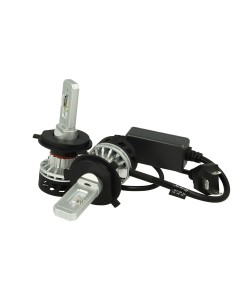 Kit Full Led Canbus H4 30W Dual Color 6000K 3000K Doppio Colore Bianco Giallo Super Luminoso e Antinebbia 12V 24V 5000lm 2