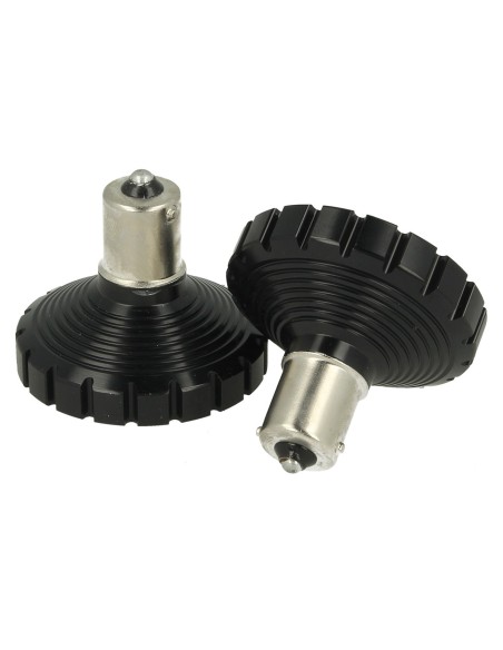 Lampada Led BAY15D 1157 Rosso Per Moto Harley Davidson Canbus No Errore Luce Posizione e Stop No Polarita 48 Smd 2835
