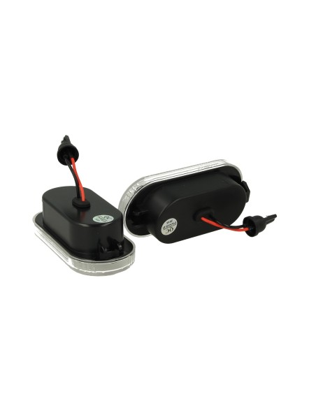 Kit Freccia Laterale a Led Side Marker Dinamica Lente Trasparente VW Golf 3 4 Bora Lupo Passat Polo Sharan Vento