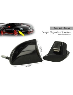 Kit Freccia Laterale a Led Side Marker Lente Fume Smart Fortwo W451 Coupe Cabrio OEM 4519067700C40A 4519067800C40A