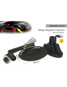 Kit Freccia Laterale a Led Side Marker Dinamica Lente Fume Mazda 2 3 5 MPV OEM GJ6A 51 120E