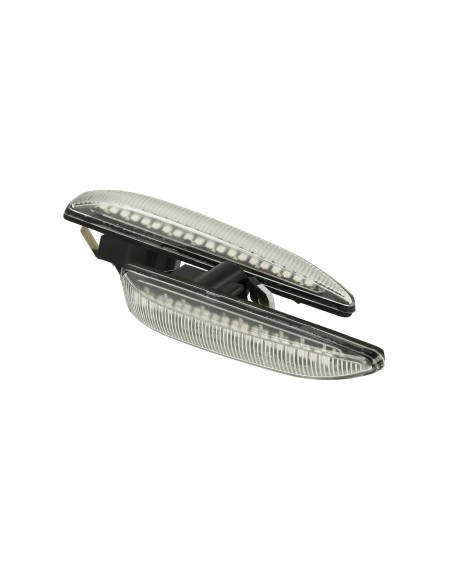 Kit Freccia Laterale a Led Side Marker Dinamica Lente Trasparente BMW Serie 7 E65 E66 E67 2001-2008 OEM 63137164757