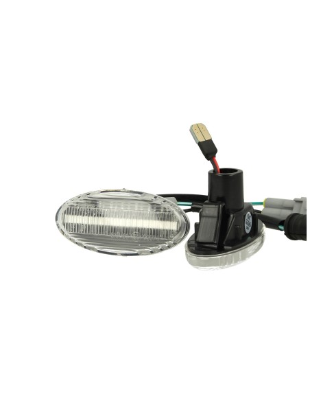 Kit Freccia Laterale a Led Side Marker Dinamica Lente Trasparente Mazda 2 3 5 MPV OEM GJ6A-51-120E