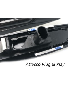 Kit Freccia Laterale a Led Side Marker Dinamica Nero Cromato Lente Grigio BMW E81 E82 E87 E88 E90 E91 E92 E93 E60 E61 F10 2