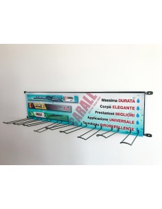 Espositore Da Parete Muro Per Spazzole Tergicristallo CARALL Auto Con Totale 9 Ganci 2