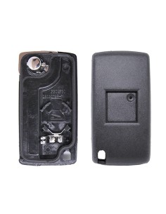 Guscio Chiave Telecomando 3 Tasti Baule Con Lama HU83 Batteria In Custodia Senza Transponder Per Peugeot Citroen Berlingo Fiat S 2