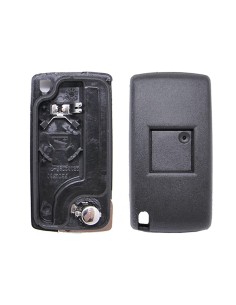 Guscio Chiave Telecomando 3 Tasti Baule Con Lama VA2 Batteria In Custodia Senza Transponder Per Peugeot Citroen Berlingo Fiat Sc 2