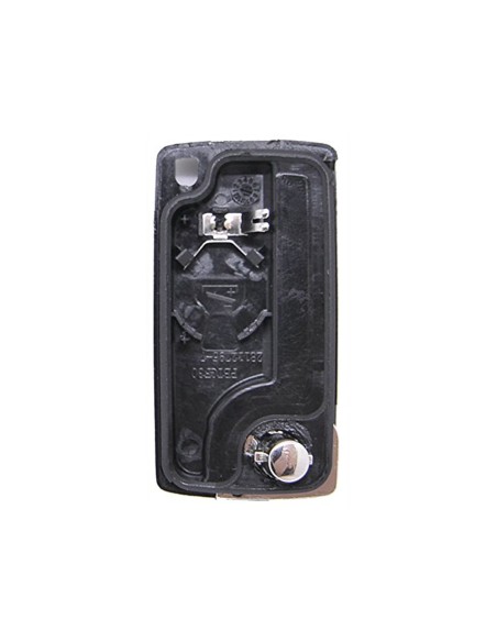 Guscio Chiave Telecomando 2 Tasti Con Lama VA2 Batteria In Custodia Senza Transponder Per Peugeot Citroen Berlingo Fiat Scudo