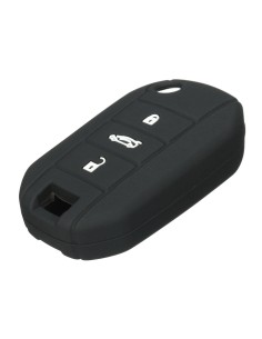 Guscio Chiave Telecomando 3 Tasti Bagagliaio Con Lama HU83 Batteria Su Circuito Senza Transponder Per Peugeot Citroen 2