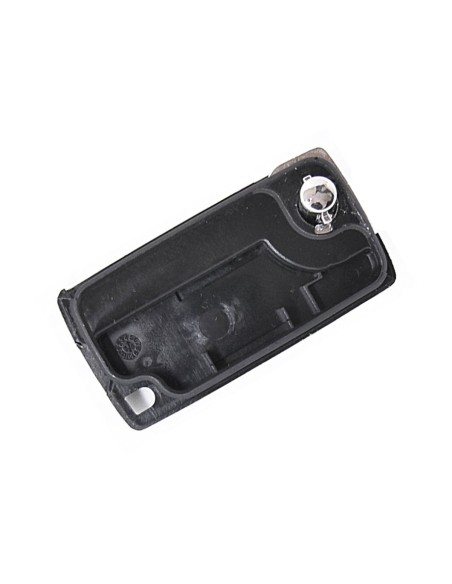Guscio Chiave Telecomando 4 Tasti Con Lama HU83 Batteria Su Circuito Senza Transponder Per Peugeot Citroen Berlingo Fiat Scudo