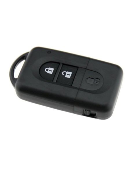 Guscio Chiave Telecomando 2 Tasti con Lama NSN14 Batteria In Custodia Senza Transponder Per Nissan Juke Duke Navara Micra X-Trai