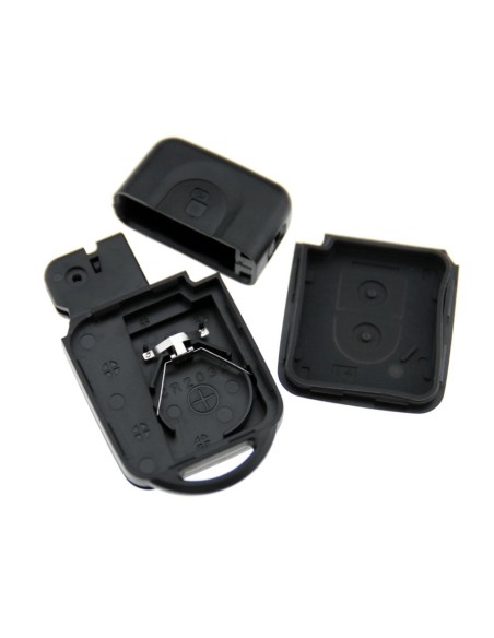 Guscio Chiave Telecomando 2 Tasti con Lama NSN14 Batteria In Custodia Senza Transponder Per Nissan Juke Duke Navara Micra X-Trai