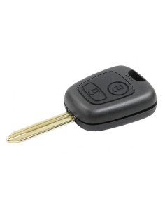 Guscio Chiave Telecomando 2 Tasti Con Lama SX9 Batteria Su Circuito Senza Transponder Per Citroen Peugeot 106 107 206 207 306 30