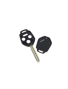 Guscio Chiave Telecomando 3 Tasti Vuoti con Lama NSN19 Batteria Su Circuito Senza Transponder Per Subaru Forester Impreza Legacy 2