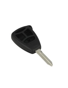 Guscio Chiave Telecomando Vuoto Senza 3 Tasti e Tasto Panic con Lama CY22 Batteria In Custodia Senza Transponder Per Jeep Dodge 