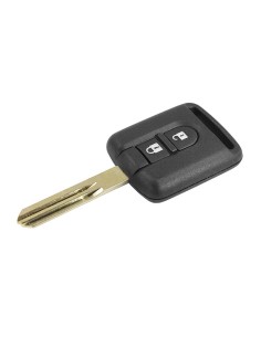 Guscio Chiave Telecomando 2 Tasti con Lama NSN14 Batteria Su Circuito Senza Transponder Per Nissan Qashqai X-trail Micra Terrano