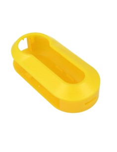 Guscio Cover In Plastica Colore Giallo Per Chiavi Telecomando Senza Lama Fiat Grande Punto Evo Panda Bravo Stilo 500L Lancia Y D