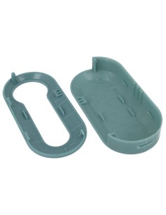 Guscio Cover In Plastica Colore Grigio Per Chiavi Telecomando Senza Lama Fiat Grande Punto Evo Panda Bravo Stilo 500L Lancia Y D 2
