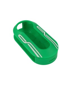 Guscio Cover In Plastica Colore Verde Per Chiavi Telecomando Senza Lama Fiat Grande Punto Evo Panda Bravo Stilo 500L Lancia Y De
