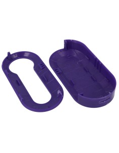 Guscio Cover In Plastica Colore Viola Per Chiavi Telecomando Senza Lama Fiat Grande Punto Evo Panda Bravo Stilo 500L Lancia Y De 2