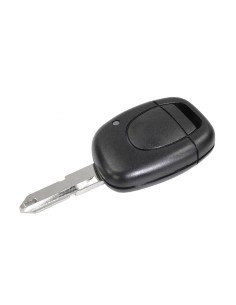 Guscio Chiave Telecomando 1 Tasto con Lama NE72 Batteria Su Circuito Senza Transponder Per Renault Clio Megane Laguna Espace