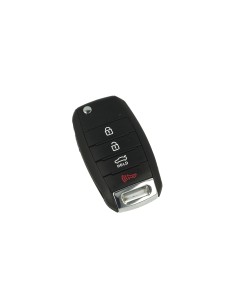 Guscio Chiave Telecomando 3 Tasti con Lama HYNR14 Batteria Su Circuito Senza Transponder Per Hyundai Kia Grand Avega Santa Fe IX